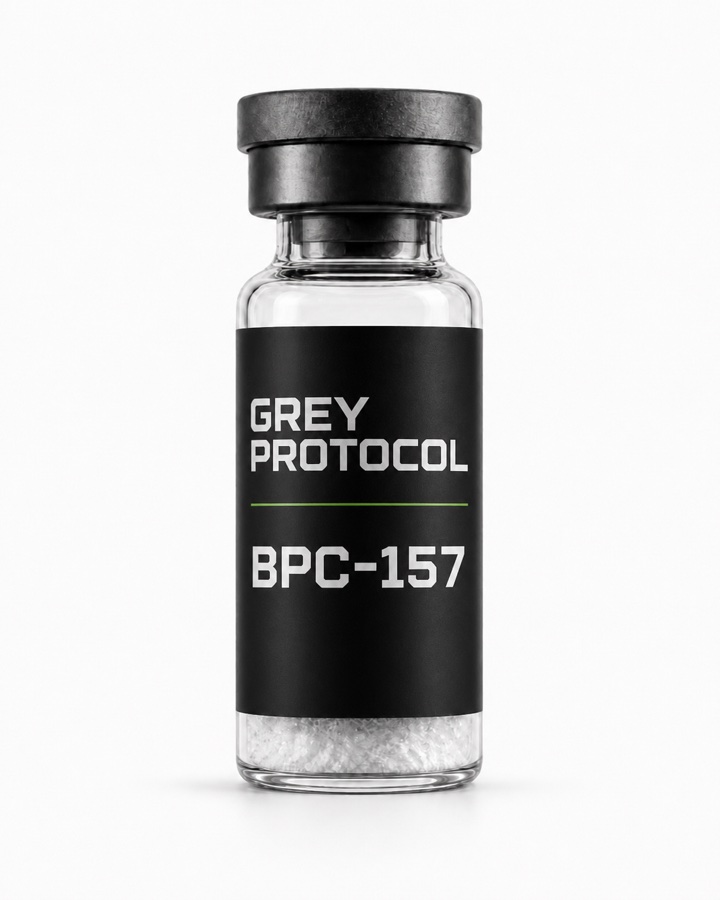 Grey Protocol BPC-157 vial